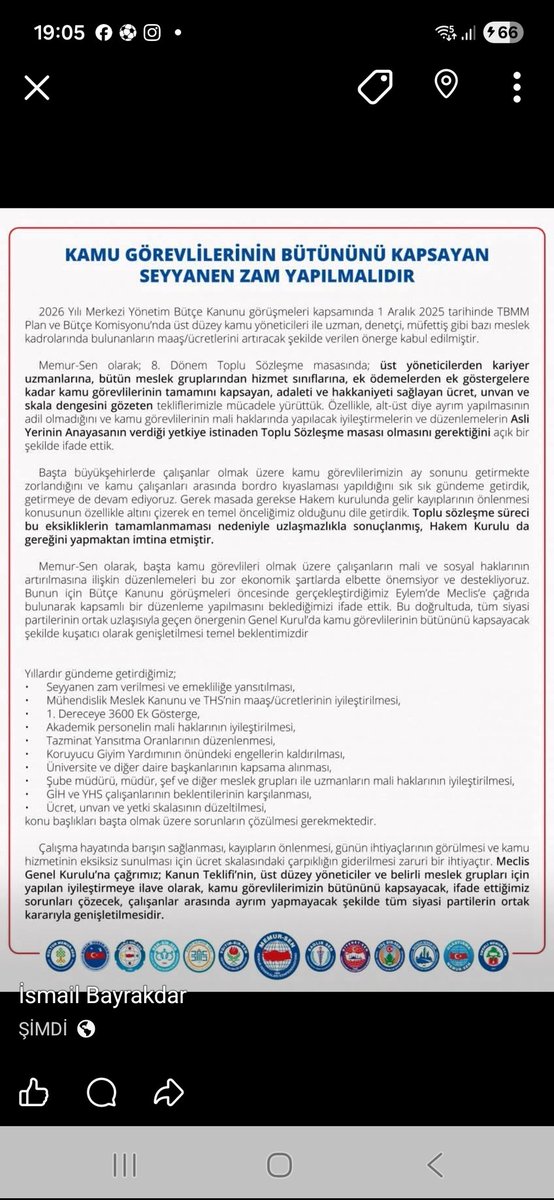 Emekliye bir ay boyunca 30 Bin, yüksek dereceli yöneticiler için aldıklar maaşın üzerine  tek seferde 30 ile 60 bin. Para varsa neden herkese verilmiyor. Para yoksa bu yukarıdaki miktarlar nereden veriliyor. Var olanı adaletli dağıtmak en doğrusu değil mi. Bütün memurlara adil