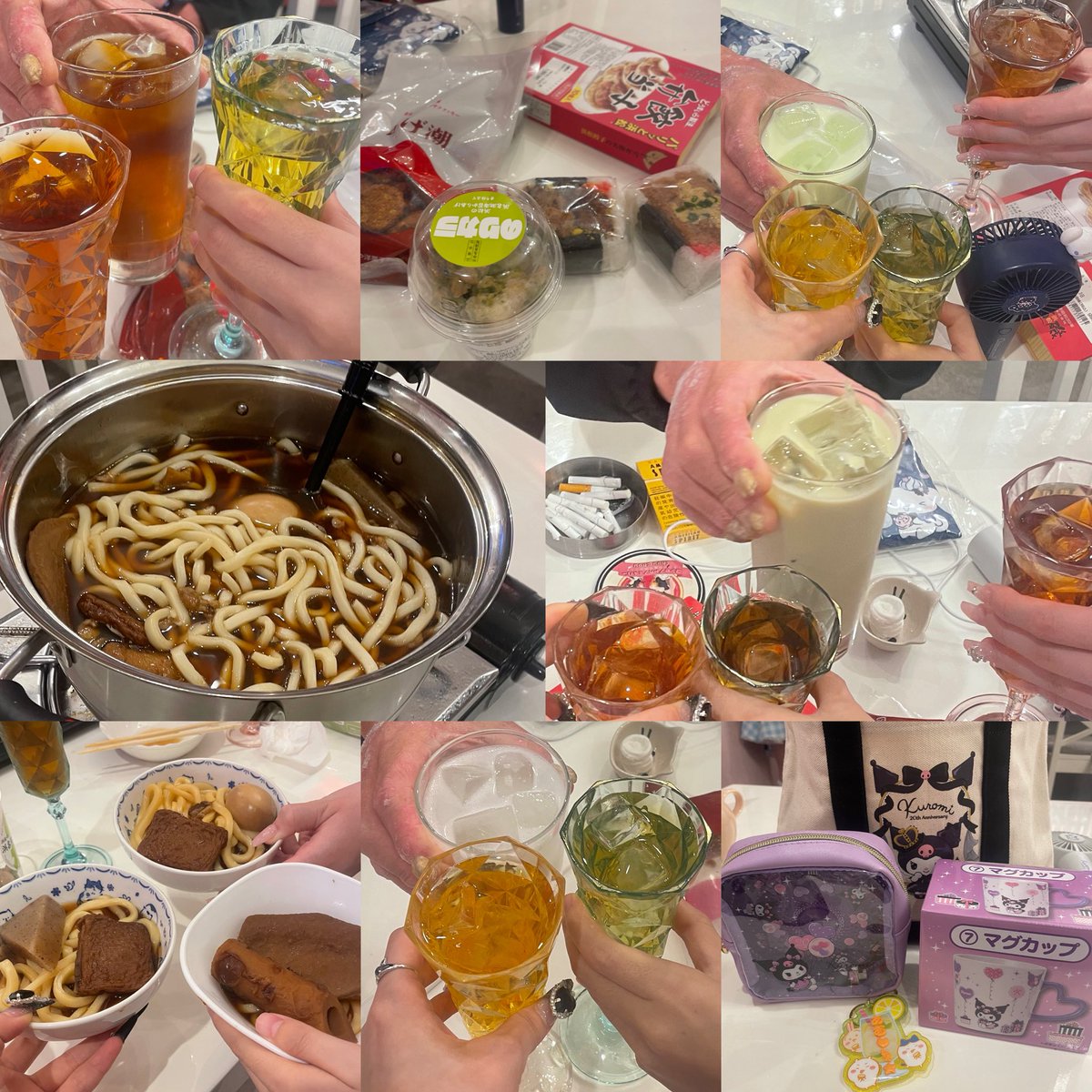 おきゅおわ！
久しぶりに会えたお土産ごはんたくさんありがとうすぎるご主人様！
クロミちゃんグッズいっぱいでうれしー！！♡♡
次明日オープン🧚‍♀️🪄