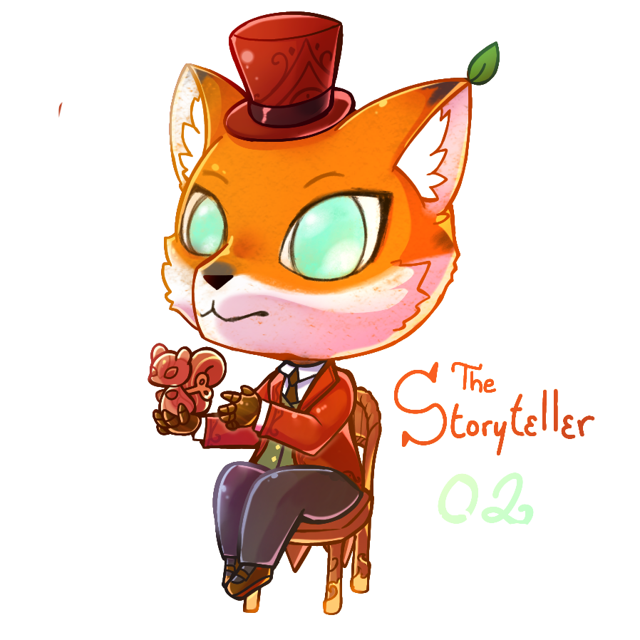 MeyanChama's tweet photo. ⭐️✨Chibi Advent Calendar 2025✨⭐️

02  ☆ The Storyteller  ☆  Character of @YSolarium https://t.co/3MXtQzA5pW