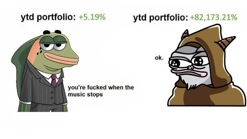 Goats have been blessed by <a href="/bears_salmon/">Bears and Salmon</a> with a dozen entries in their universe 🐟🐐🐻

May the future favors the bravest goats and salmons, stay hard frens  🫰