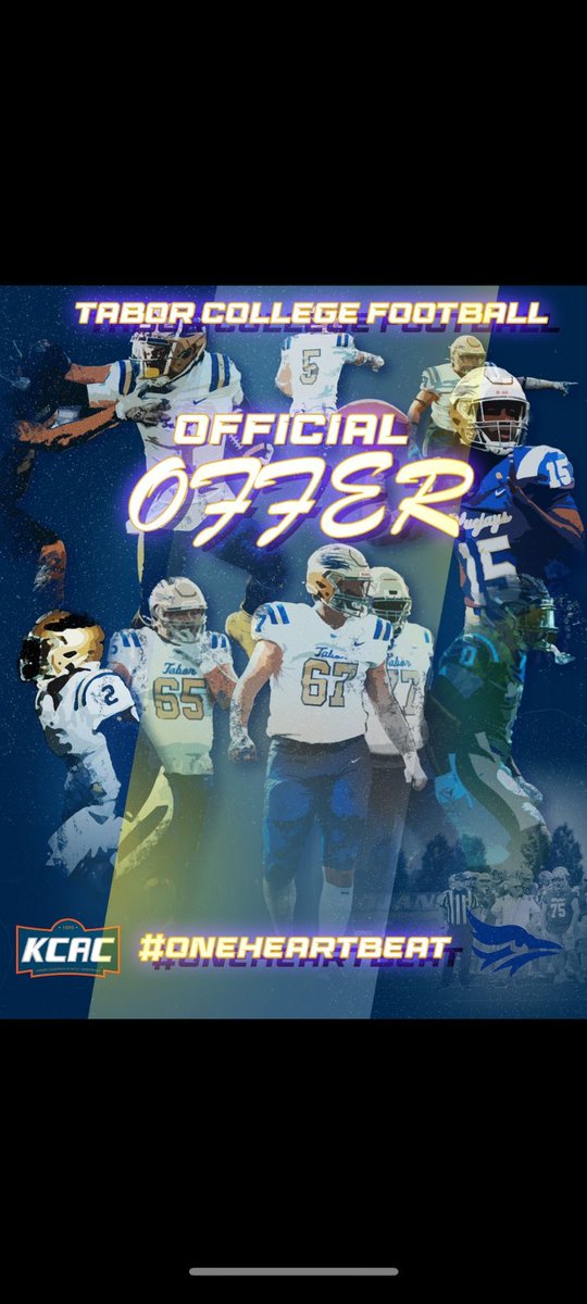 After speaking with <a href="/CoachJThompson9/">jojuan thompson</a> I'm blessed to receive an offer from Tabor College!