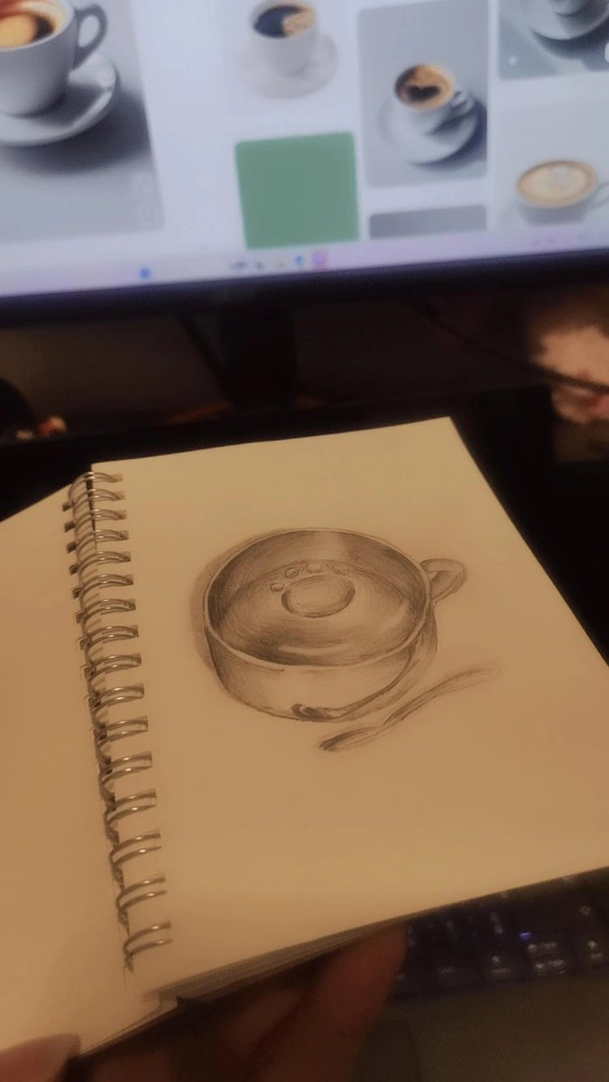 อยากลองหัดลงดีเทลเงาบ้าง เริ่มจากแก้ว จบที่ถ้วยซุปฮะ