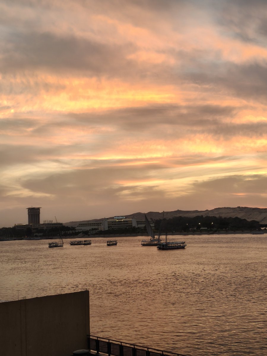 مش لاقي كلام يوصف حلاوة الجو  ف أسوان الفترة دي ❤️