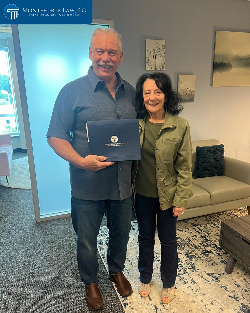 Seeing our clients walk out with their full estate plan in hand never gets old. It’s a huge weight off their shoulders, and we’re so lucky to be part of that moment. ✨

If we’ve helped you too, let us know: ReviewMLaw.com

#MonteforteLaw #EstatePlanning