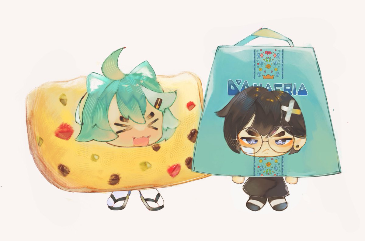 JGarabatos_uwu's tweet image. A quien mas se le antoja un paneton por estas fechas navideñas🦦 

#Midoritosart @ShixWeiss