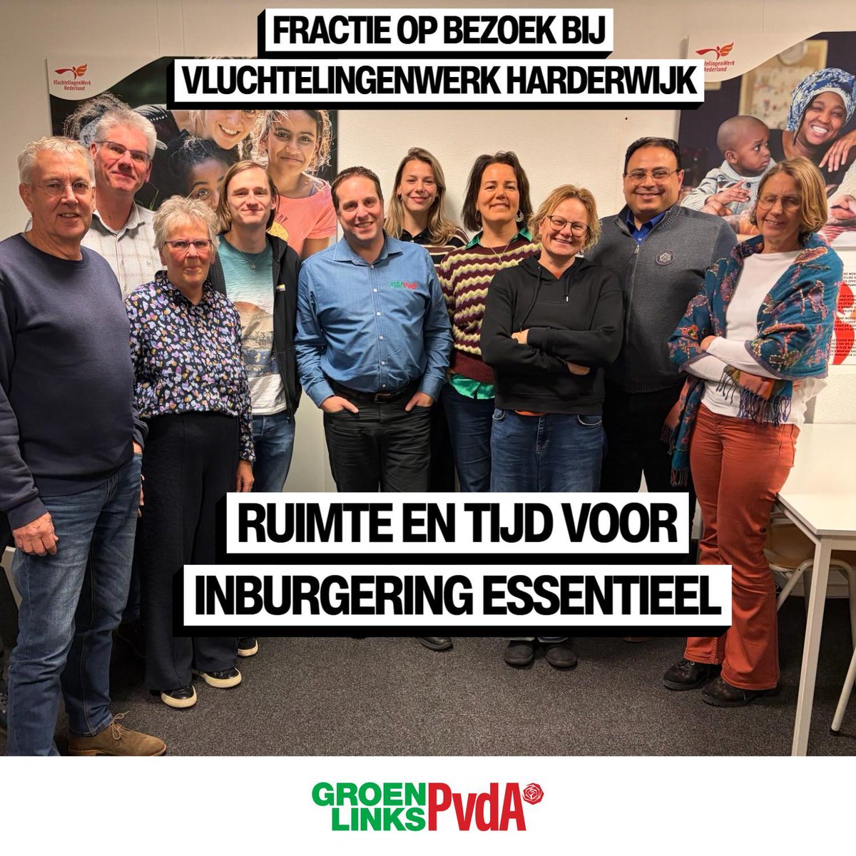 Een uitgebreid gesprek met Vluchtelingenwerk Harderwijk! Mooi om te zien hoe de vrijwilligers hier het verschil maken in het leven van mensen. En leuk ook om mensen te spreken die hier veel aan hebben gehad.