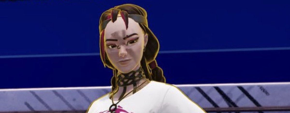 EuRobert9's tweet photo. @FortniteStatus fortnite can u please fix her? https://t.co/KZ62xEhtap