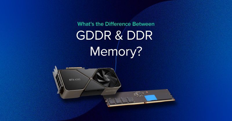 Exxactcorp's tweet image. While they share only a one-letter difference, learn how DDR and GDDR memory are vastly different, and how unified memory bridges CPU and GPU workflows. Read our latest guide. #TechExplained #AI #HPC 

buff.ly/2Xec2zb