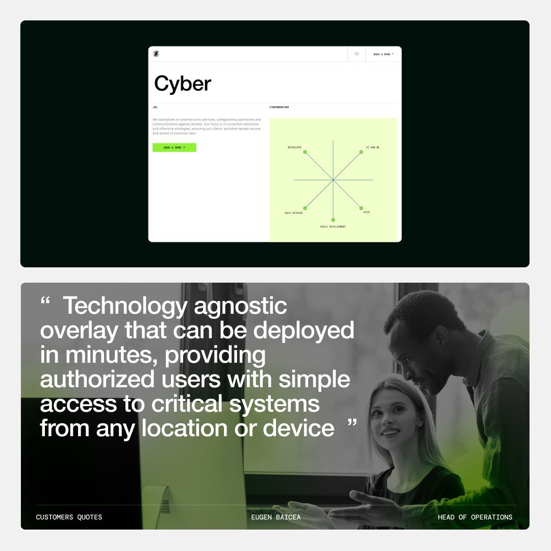 brightscoutco's tweet image. Some audiences see bold design as confidence. Others see it as a red flag.

A cybersecurity company&apos;s expressive brand was scaring off federal decision-makers. We built a direction that keeps the originality while adding structure and composure.

#design #branding #cybersecurity…