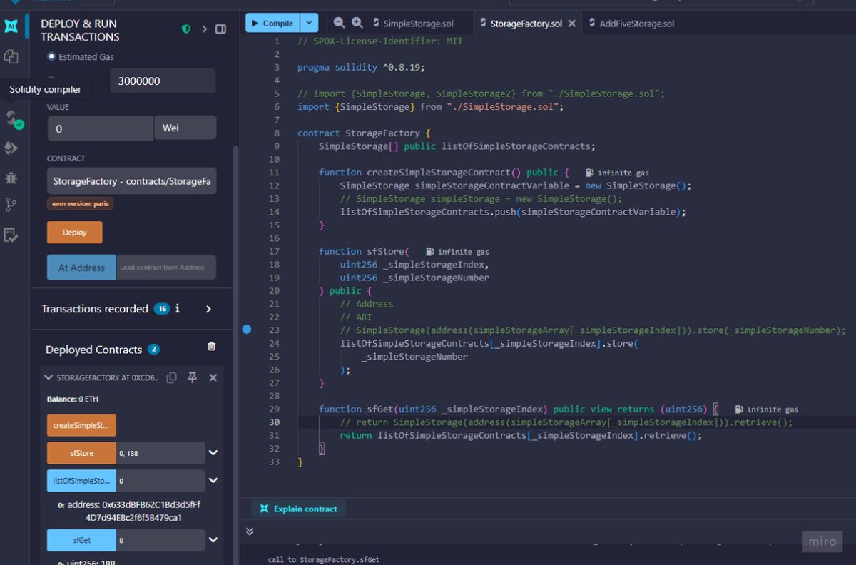 gandalf_tg18's tweet image. Day 3: Learning Solidity with @CyfrinUpdraft  coming from a game dev background🎮  

• Factory pattern in Solidity = enemy spawner in Unity 
• Inheritance works almost exactly like C# 

Mind blown🤯

Wild how game dev skills carry over🤯 
#Web3 #SmartContracts #BuildInPublic
