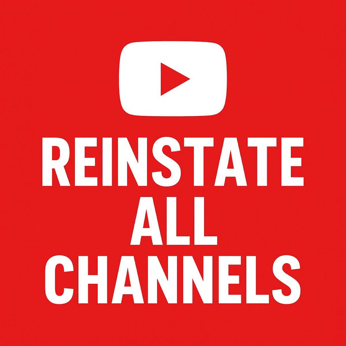 📢 URGENT: Reinstate All Wrongfully Terminated Channels! 

Dear <a href="/TeamYouTube/">TeamYouTube</a> and @NealMohan, 

I am writing not just for myself, but for all creators whose voices have been silenced without reason. Our channels are more than accounts—they are our dreams, our hard work, our