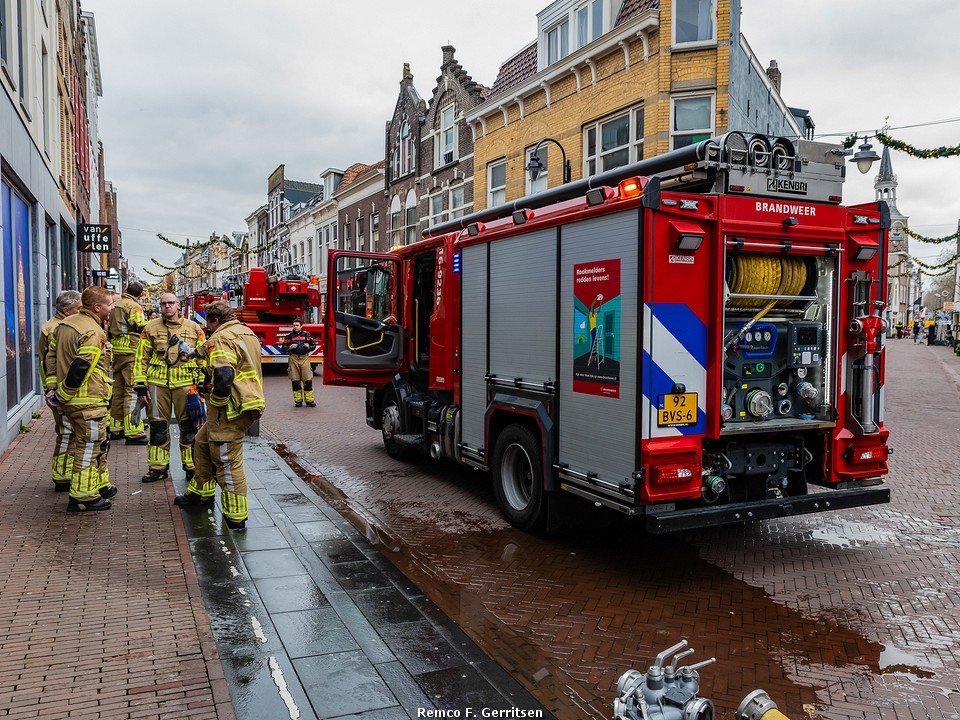 Woningbrand op de Kleiweg, Gouda