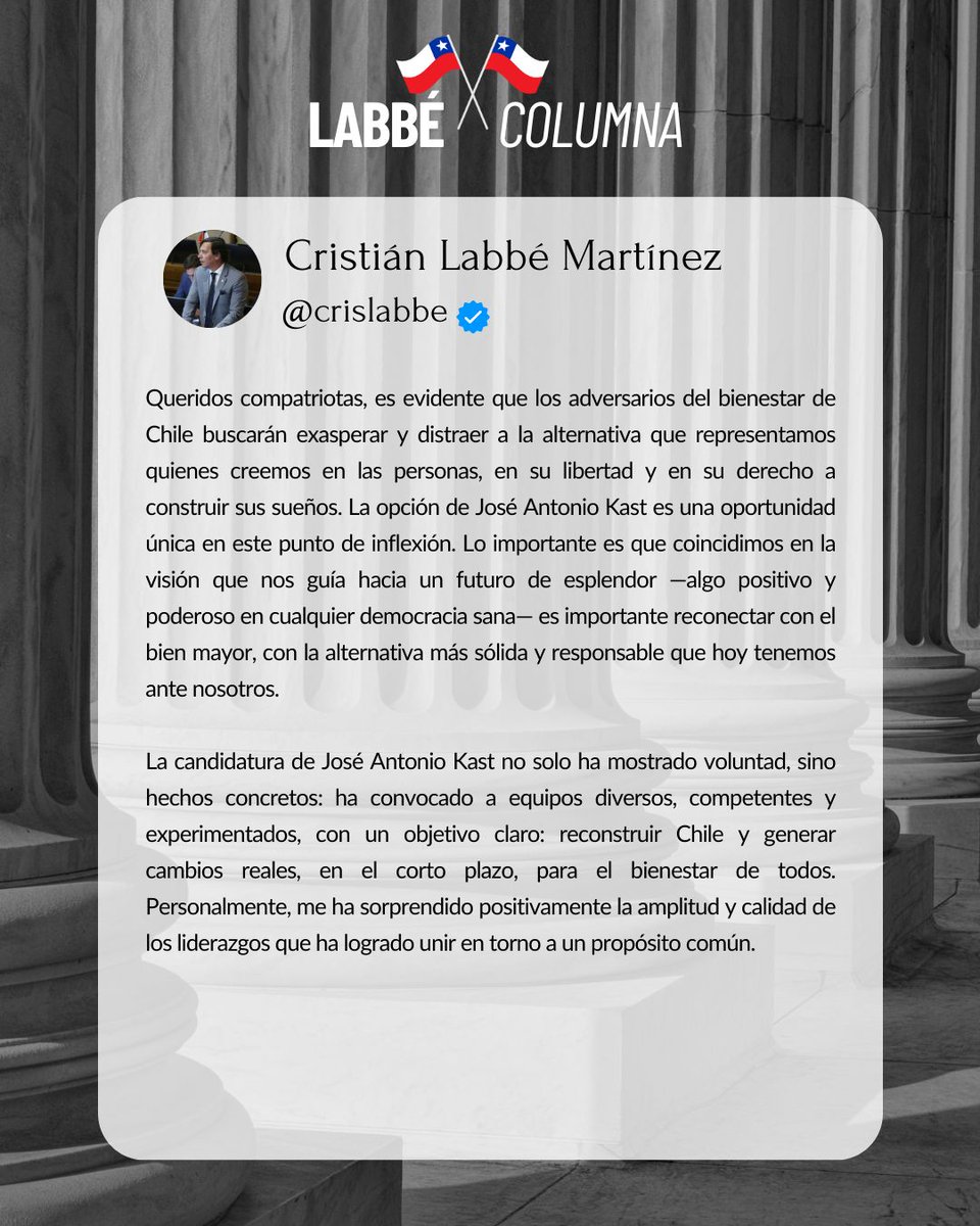Cristián Labbé M. tweet media