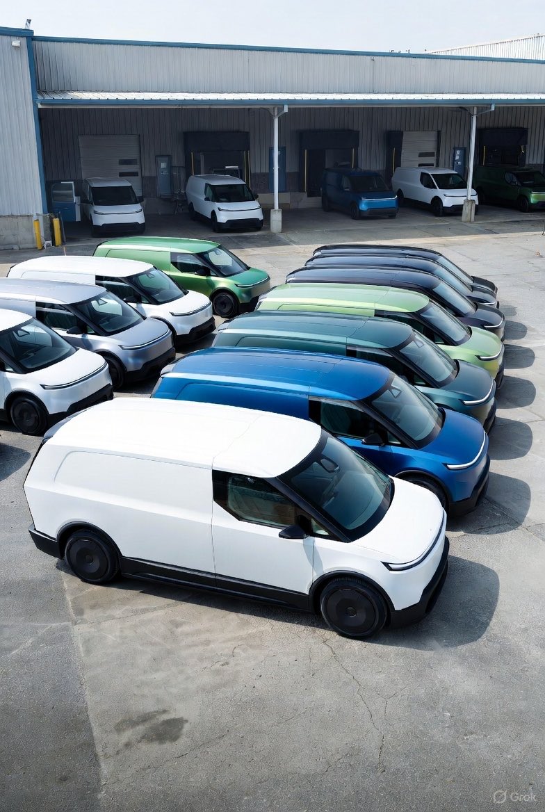 🚨 E-vans Alert: Mitsubishi Fuso + REE Automotive Team Up for Software-Defined Delivery Vans – x-by-Wire Revolution Incoming?  
<a href="/MitsubishiFuso/">richard roefaro</a> just announced a collab with REE Automotive to co-develop next-gen medium-duty e-vans: Fully software-defined platforms with x-by-wire