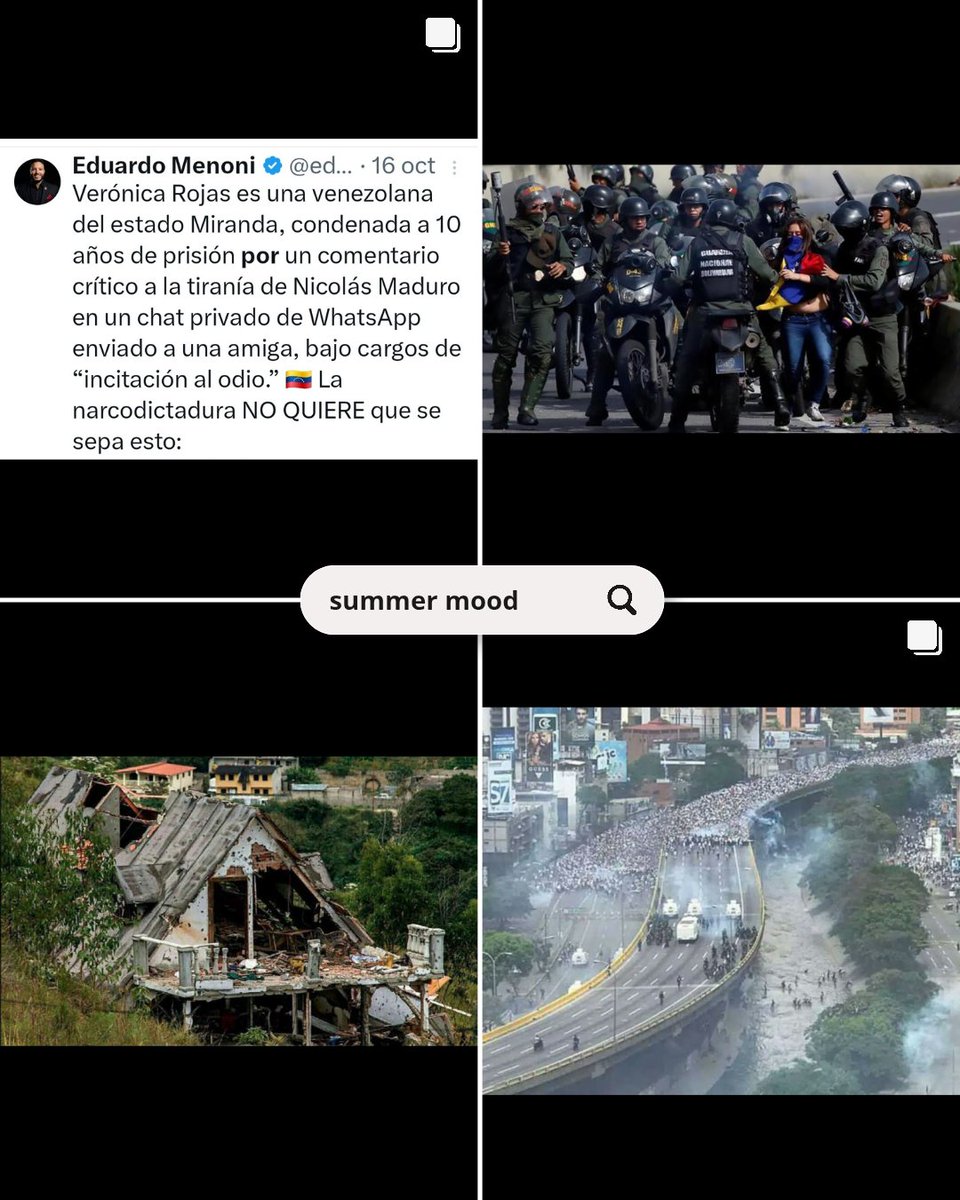 ÚLTIMA HORA | Reuters: León XIV insta a EEUU a no intentar derrocar militarmente a Maduro: "Es mejor buscar vías de diálogo"

Donde há estado el papa los últimos años?
Es obvio que ningún papa puede hacer referencia a matar, pero con quedarse la boca cerrada es más empático...