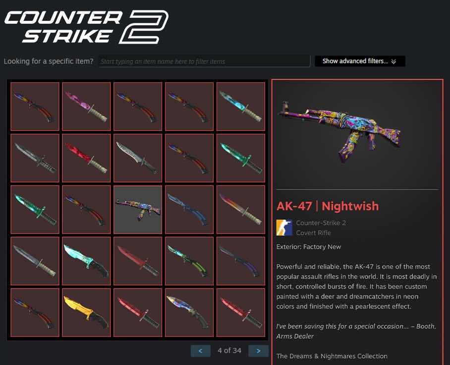 R20_cs's tweet image. CS2 AK-47 | Nightwish Giveaway

To enter:
✅ Follow @cs2skin_com 
✅ Like, Repost &amp;amp; Tag 2 friends

⏰ Ends in 1 week, Good luck!