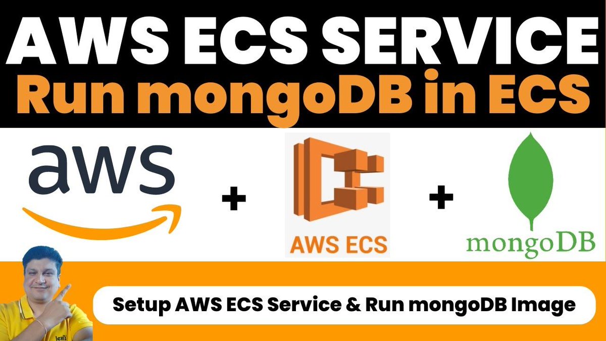 codeonedigest's tweet image. AWS ECS Setup and Run MongoDB in ECS | Deploy MongoDB in Elastic Container Service
youtu.be/7QmbmHsz0x8

#AWS #ECS #ElasticContainerService #MongoDB