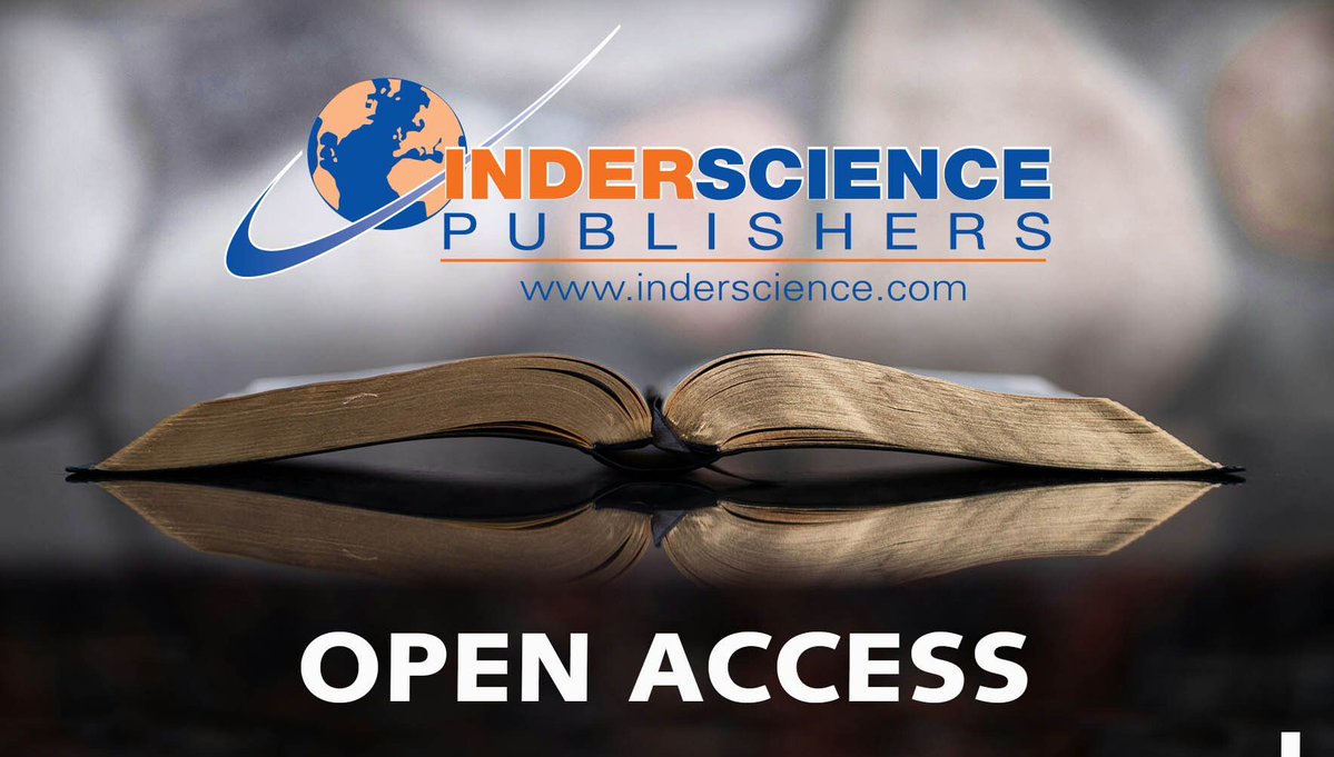 Free Open Access article available: "Impacts of geographic region on knowledge spillover effects and innovation performance in healthcare" inderscience.com/info/inarticle…