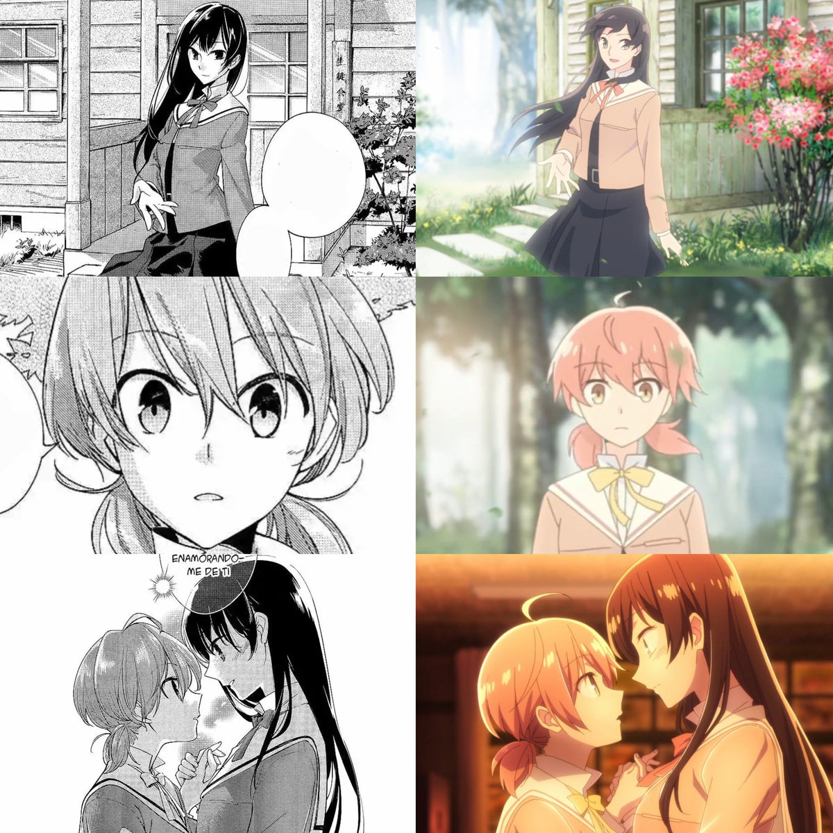 Y así comenzó la historia de amor entre Yuu y Nanami. 🖤🧡

#BloomIntoYou #やがて君になる