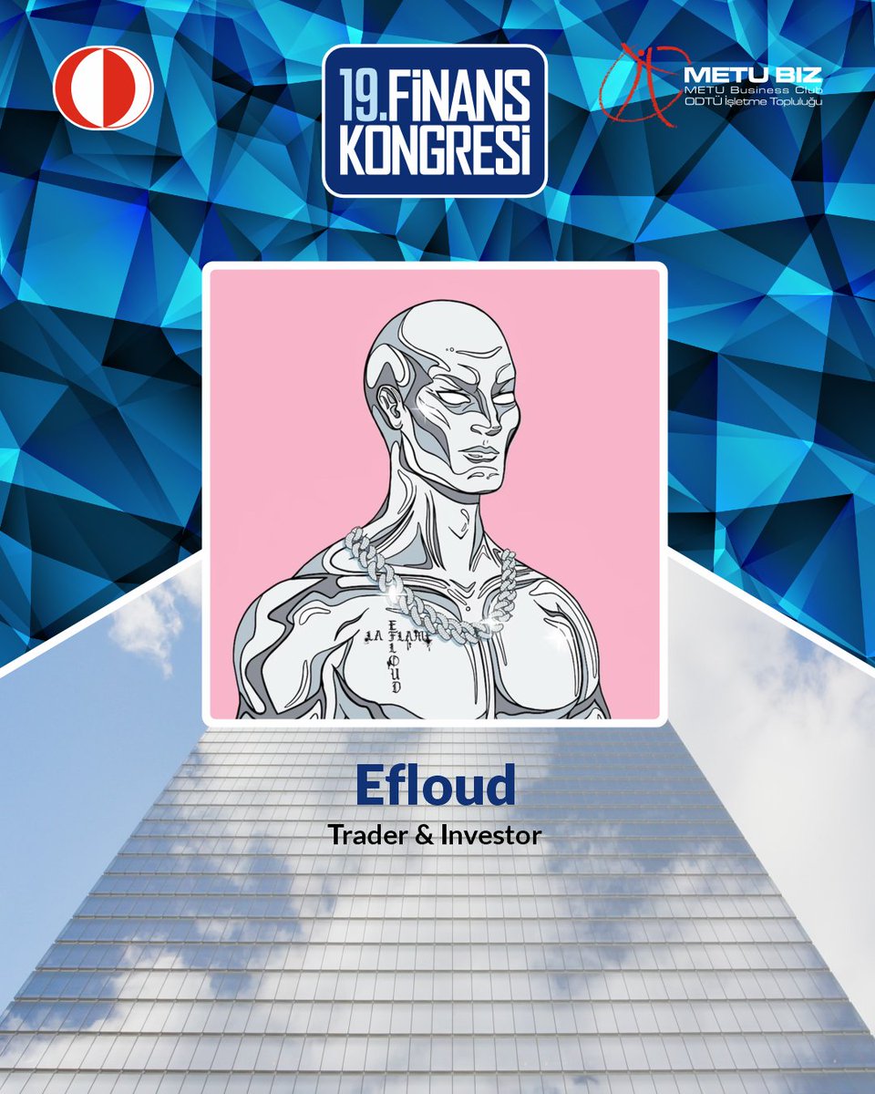 19. Finans Kongresi birbirinden değerli konuşmacılarını sunar!

19. Finans Kongresinde Efloud bizlerle olacak. Türkiye’nin lider finans etkinliğini kaçırmamak için siz de hemen yerinizi ayırtın!

Etkinliğimiz 13 Aralık tarihinde ODTÜ KKM’de, 14 Aralık tarihinde ise