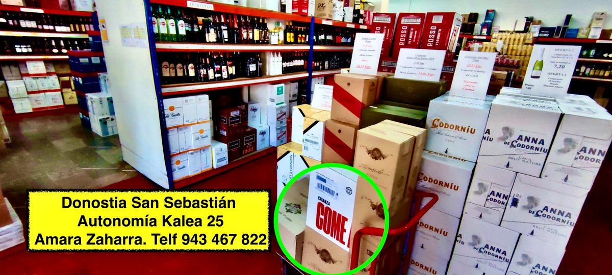 Donostia San Sebastián Autonomía Kalea 25 Amara Zaharra. Telf 943 467 82 Vendemos a Particulares, Bares, Restaurantes, Empresas y Negocios y Llevamos a Domicilio con nuestra Farizon SuperVAN <a href="/CovylsaDonostia/">Covylsa Donostia</a> 

Llopart Brut Nature
Viñedos de montaña
Brut Nature Reserva · 30 meses