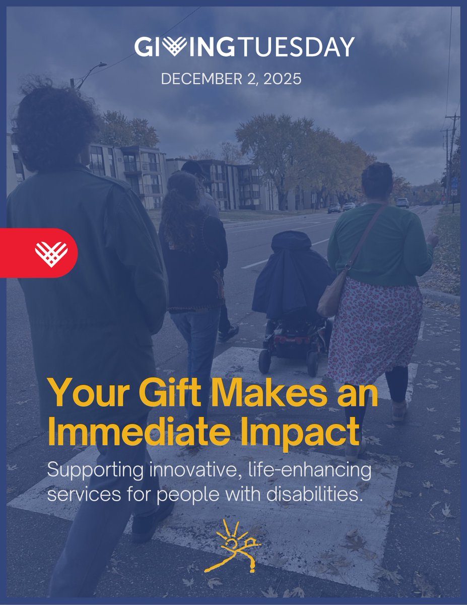 homewardboundmn's tweet photo. Your Giving Tuesday gift makes an immediate impact.
Support innovative, life-enhancing services for individuals with disabilities: https://t.co/80LExKIeqR

#GivingTuesday #HBI https://t.co/XpD8zKmBuc