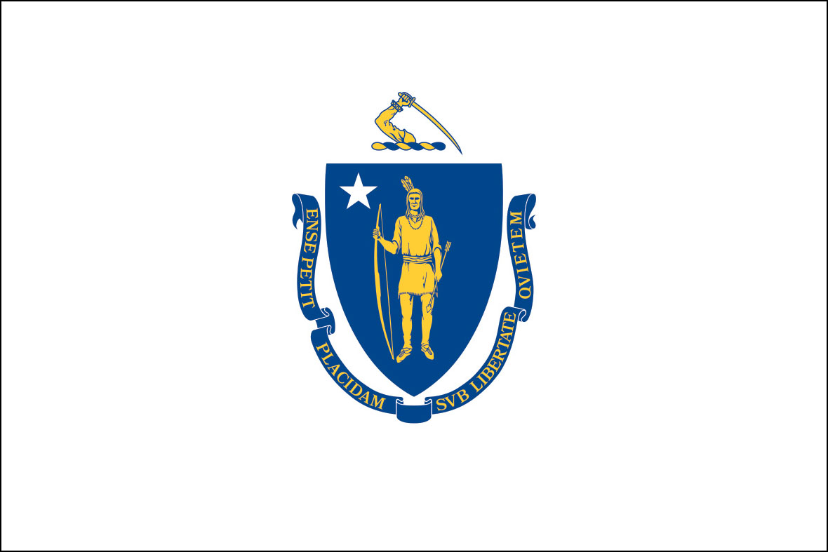 Massachusetts - Half-Staff Alert - Governor Healey ordered U.S. &amp; Massachusetts flags to half-staff on state buildings November 27, 2025 - December 4, 2025 to honor State Representative Ann-Margaret Ferrante. flagsexpress.com/blog/flags-hal…