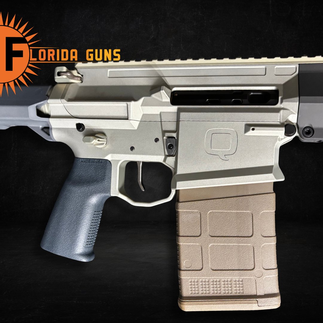 FloridaGunsFL's tweet image. Power meets precision ⚡️. The Q Boombox 8.6 Blackout is compact, lightweight, and engineered to hit harder than the Honey Badger — delivering unmatched versatility in a 12" platform.

#QBoombox #86Blackout #CompactPower #ModernRifle #TacticalPerformance
#PrecisionEngineering