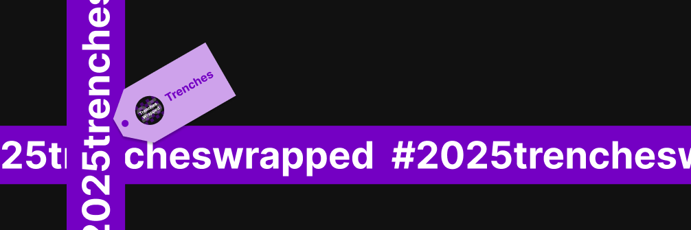 Trenches Wrapped tweet media