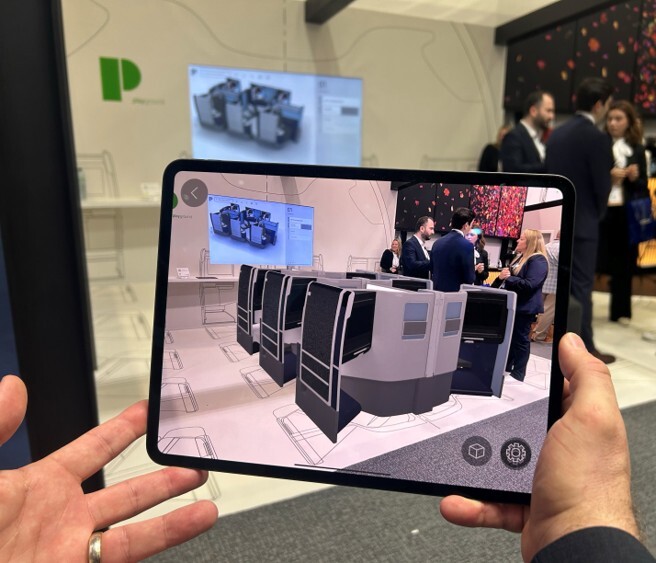 Ready to transform the way we collaborate in CMF decisions?

#RedCabinSummit #AircraftInnovation #Innovation #Technology #Design #CMF #aviationinteriors #collaboration #ACIS2025 #digital #transformation