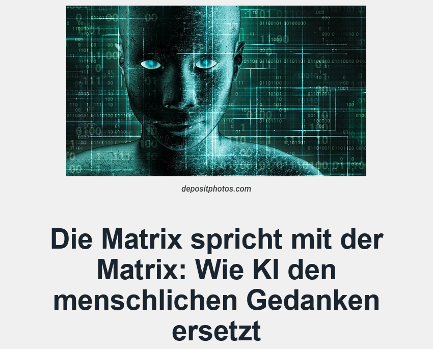Donuncutschweiz's tweet photo. Es gab einmal eine Zeit, in der Menschen mit ihren eigenen Worten  sprachen – unbeholfen, leidenschaftlich, lebendig. Wir diskutierten. Wir  widersprachen einander. Wir tasteten uns durch den Nebel des  Missverstehens auf der Suche nach Bedeutung, und aus dieser Reibung  entstand manchmal Licht.

Heute sprechen Millionen mit Maschinen, die in ihrer Sprache  zurücksprechen – glatter, schneller, sauberer. Und diese Maschinen  lernen, wie Menschen denken, indem sie dem Lärm zuhören. Die Menschheit  trainiert ihr eigenes Simulakrum – innerhalb des Echoraums der KI. Die Matrix spricht mit der Matrix. https://t.co/llzRYRvE7a