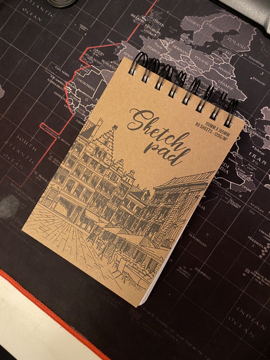 Turtrain's tweet image. Hadn’t gotten around to tweeting this but in an attempt to learn how to draw and to fuel my desire to create I bought a new sketch pad and some new pencils as well and I set a challenge for myself to draw something every day of December.

Call it a Draw December challenge