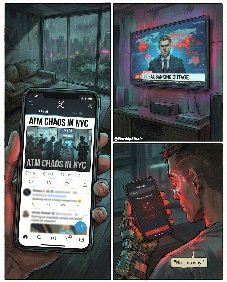 worshipbitcoin's tweet image. 🎅🎄🎁 XMAS CALENDAR 🎅🎄🎁

24 page comic: &quot;The great reset&quot;

Any support is appreciated 🙏

Day 2 🕯