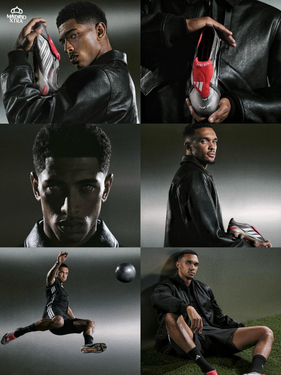 MadridXtra's tweet image. JUDE BELLINGHAM x TRENT x ADIDAS! 🤍💧