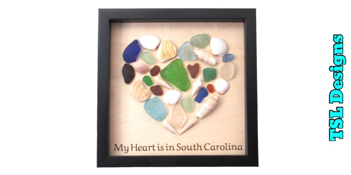 bythebeach1214's tweet image. My Heart is in South Carolina Heart Mosaic Seashell Seaglass Shadow Box
etsy.com/listing/174902…
#southcarolina #seashell #SeaGlass #beach #beachhouse #beachdecor #handmade #handcrafted #shopsmall #etsy