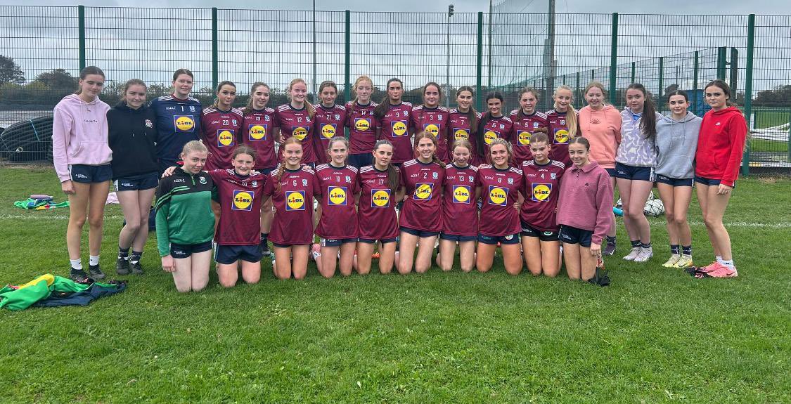 Congrats to our Junior LGFA team who have qualified for the West Munster semi final after defeating Castleisland Community College today #LCETB #FITFORLIFE
