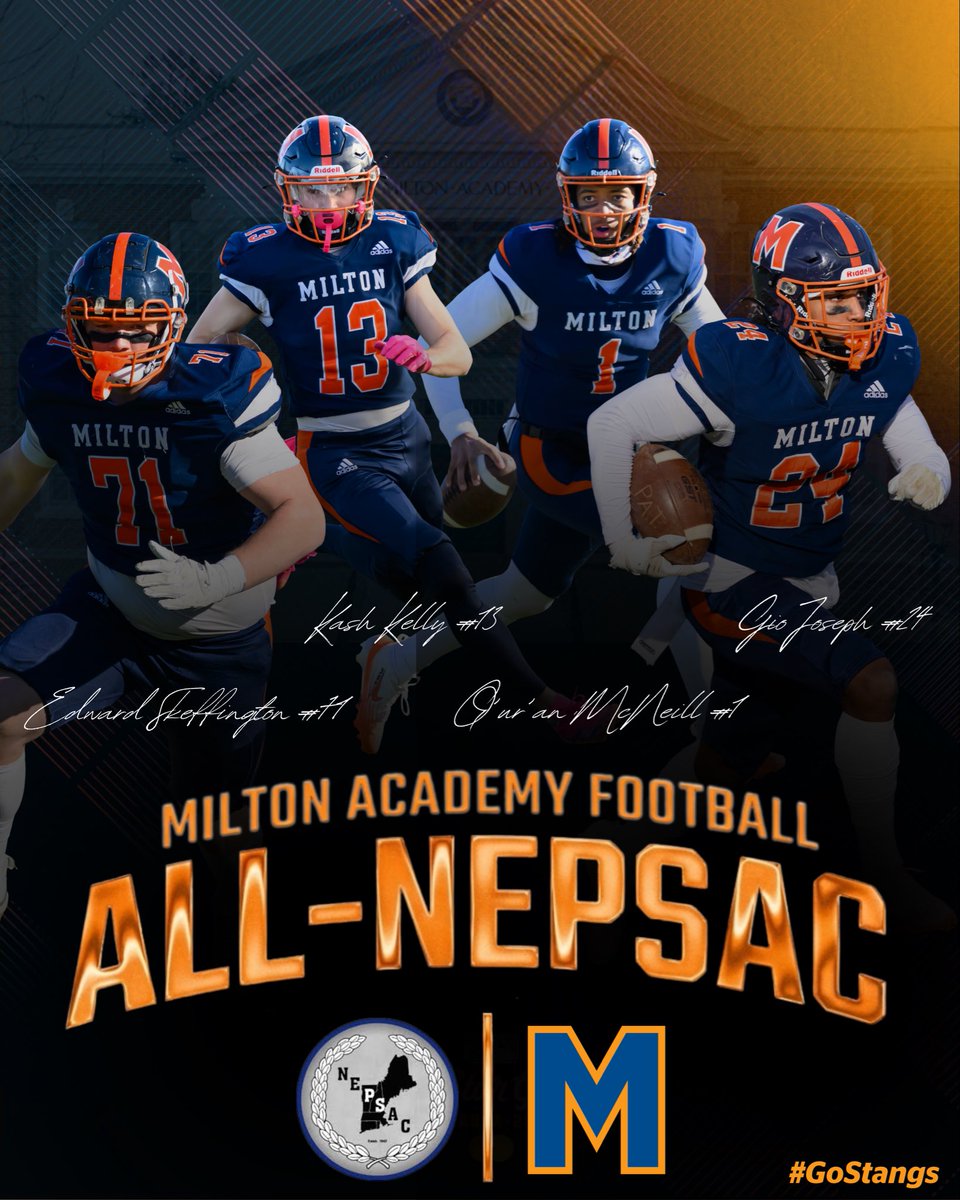 Milton Academy Football tweet media