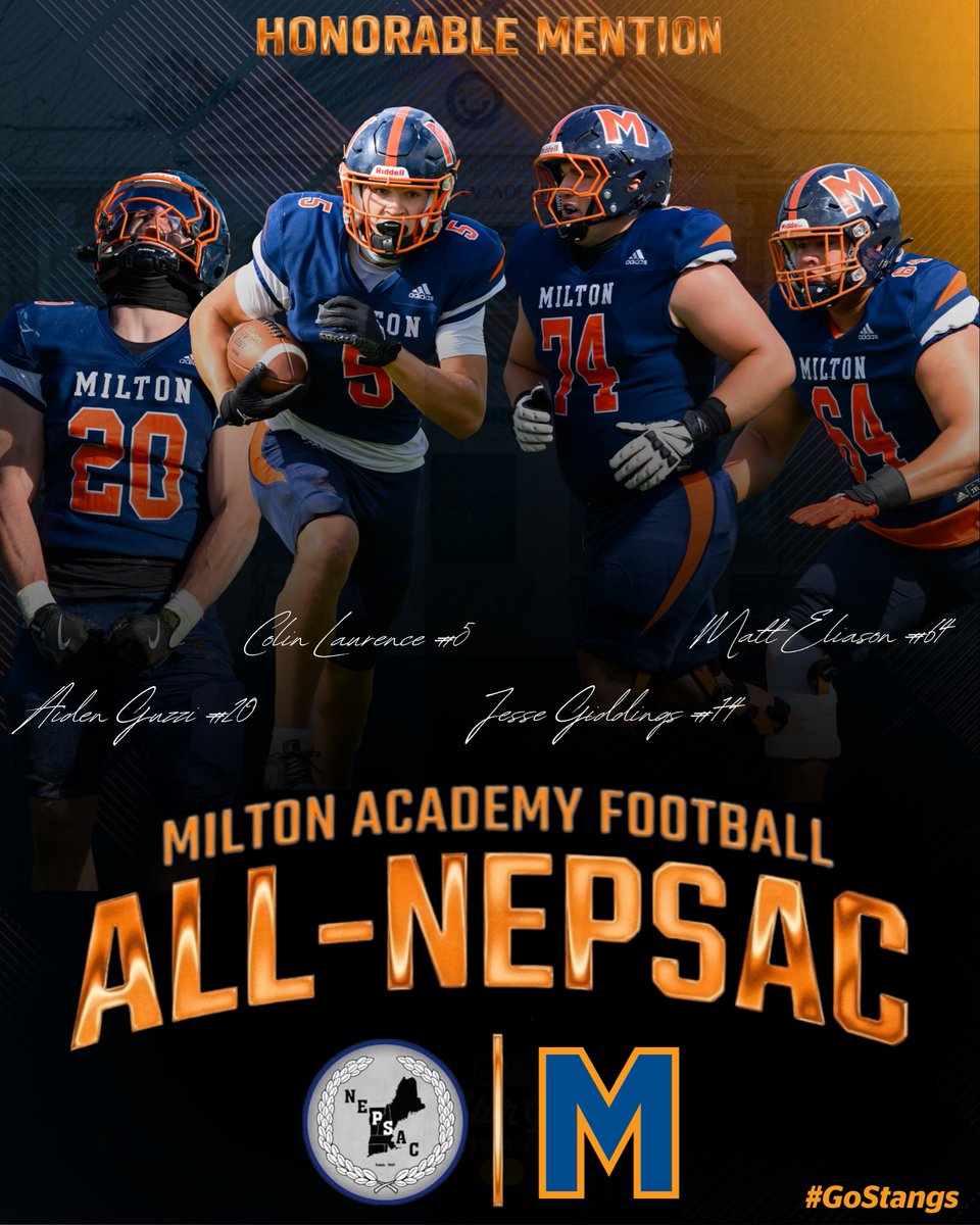 Milton Academy Football tweet media