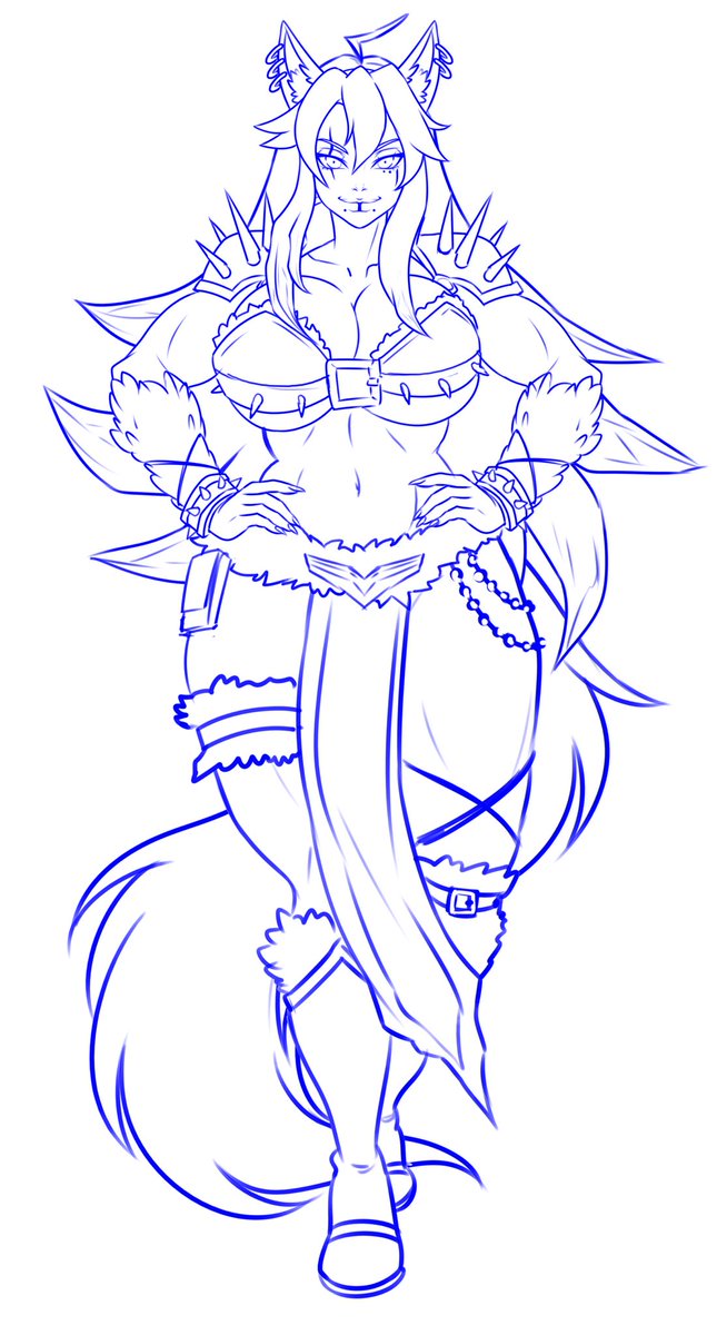 A little teaser for an animation I’m having made done by the wonderful <a href="/vanilla_flan07/">ShaiyanO 🌟OPEN Commissions🌟</a> please support real artists I’ve seen so much ai garbage lately.
