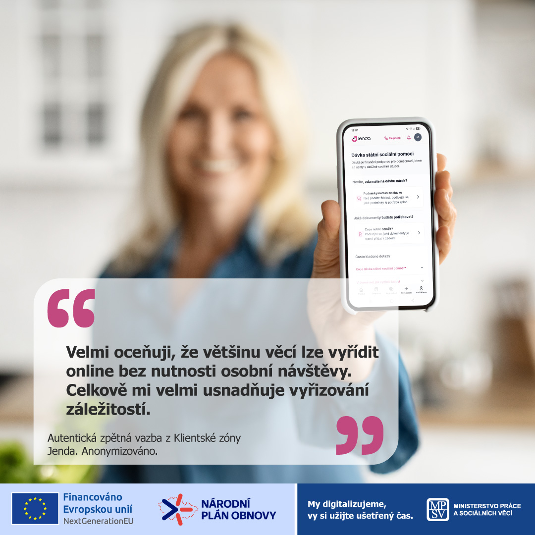 DigiMPSV's tweet image. Více než třetina všech žádostí o Superdávku přichází online přes Jendu. To je více než 100 000 žádostí.

Digitalizace zrychluje a zpřehledňuje celý proces: srozumitelné prostředí, strukturovaný průchod a chytré nápovědy snižují administrativní zátěž a šetří čas na obou stranách.