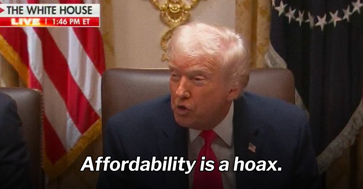 TheDemocrats's tweet image. Trump today: