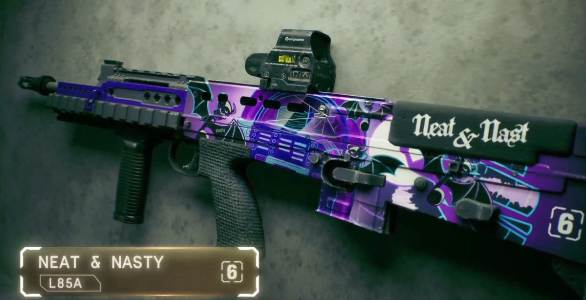 Techincally have my own skin in the game with my name on it, PRETTY SICK

Also giving away 10 codes for it
LIKE✅
RT✅
FOLLOW✅

Winners picked December 10th 🫡