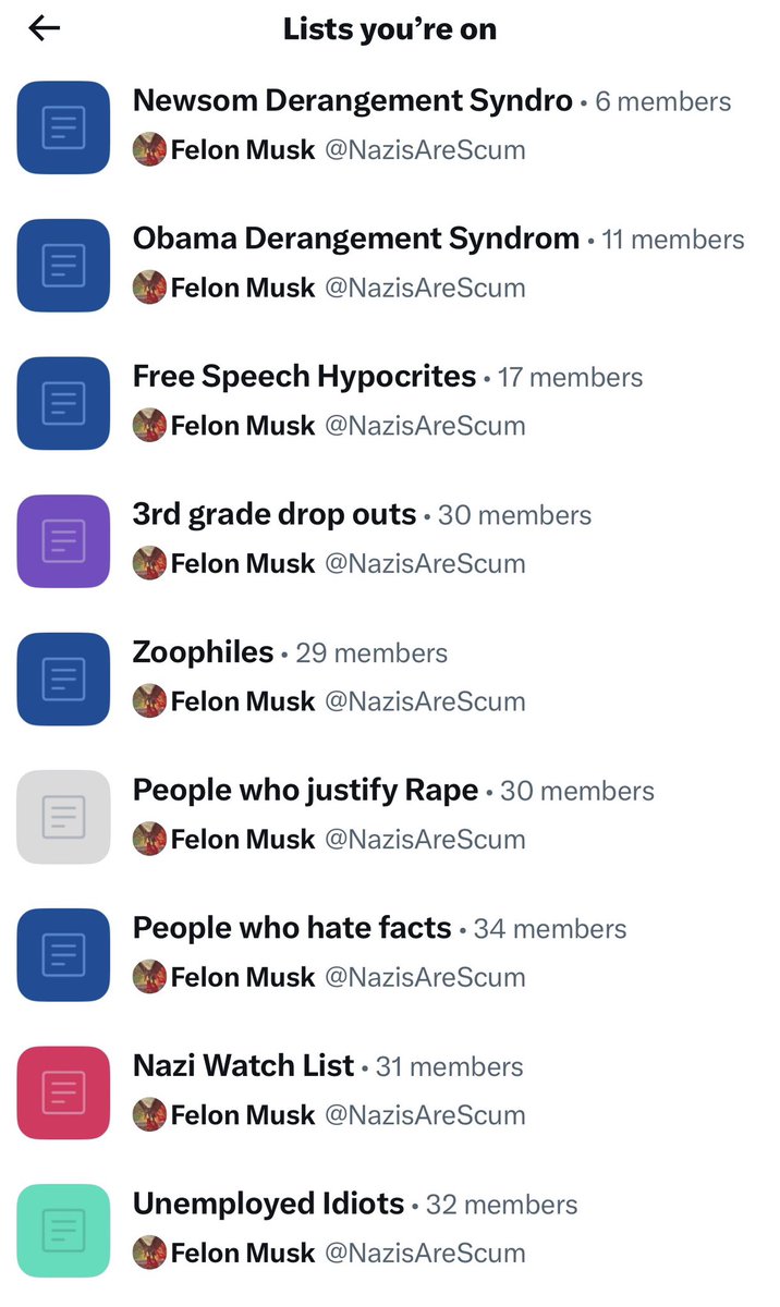 jse_amor's tweet image. LOL @NazisAreScum 

Did I trigger some #CognitiveDissonance in you or something 

Thanks for putting me on all your #NUTzi target lists 

Hey @x @XEng @Safety @Support @premium @elonmusk @lindayaX @nikitabier isn’t targetted harassment against Terms of Service?