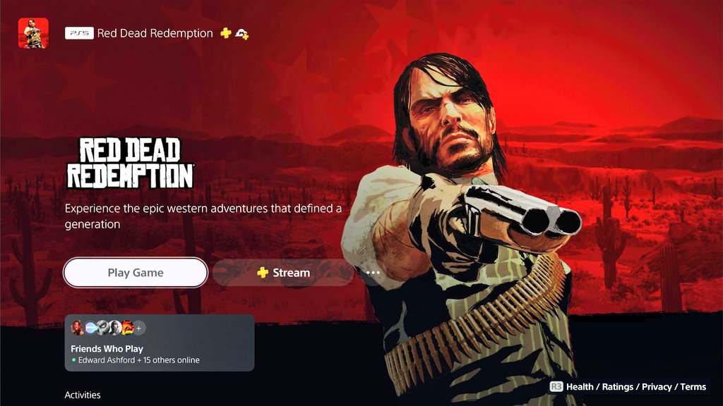 elscarface1's tweet image. Here we go! Playing Red Dead Redemption on PS5 Pro 🙌😁🎮👍 #Playstation #PS5 #Gaming #RedDeadRedemption #PS5Pro