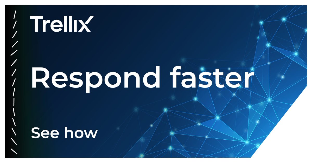 Trellix's tweet image. Want rapid threat response &amp;amp; reduced complexity?

Request a custom demo of Trellix AI-powered security solutions. Discover how we can help you:

⚡ Detect &amp;amp; respond faster
📉 Boost SOC efficiency
🛡️ Reduce risk

bit.ly/4reZRcG