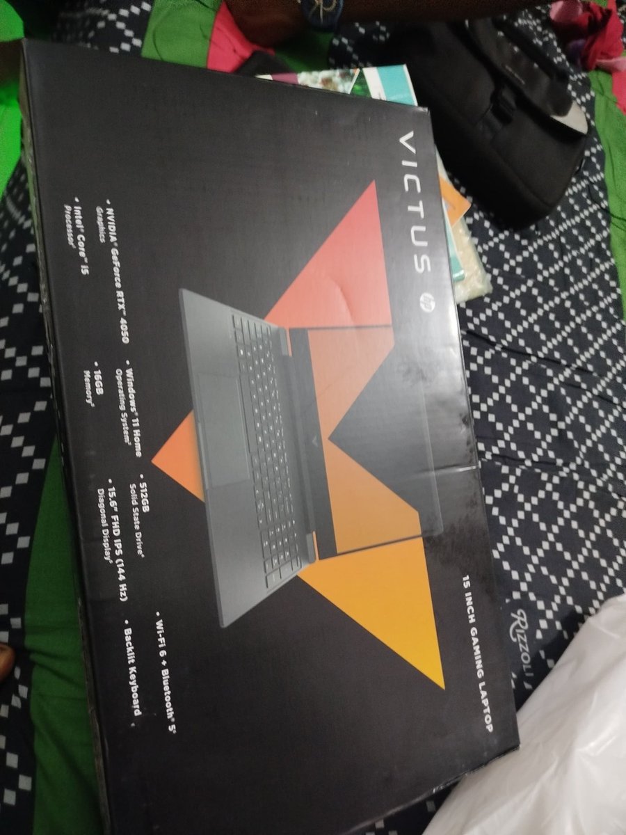 ALLTY23's tweet image. Brand new HP Victus 
Nvidia Rtx 4050 6gb
16gb ram 
512gb SSD 
Intel core i5 13th gen

1.5m