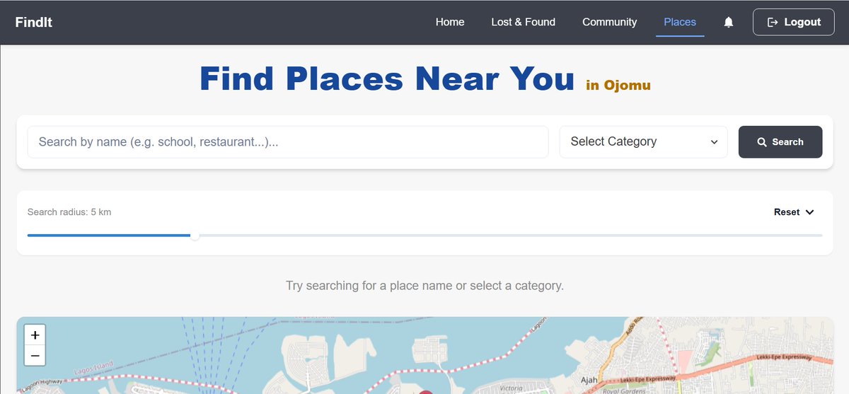Oruaro6's tweet image. I built FindIt to make it easier for people to report and recover lost items.
There’s also a community page where users help each other… and my favorite feature: locating nearby places of interest.
Check it out 👇

find-it-flame.vercel.app

#WebDev #ReactJS #JavaScript #webapp