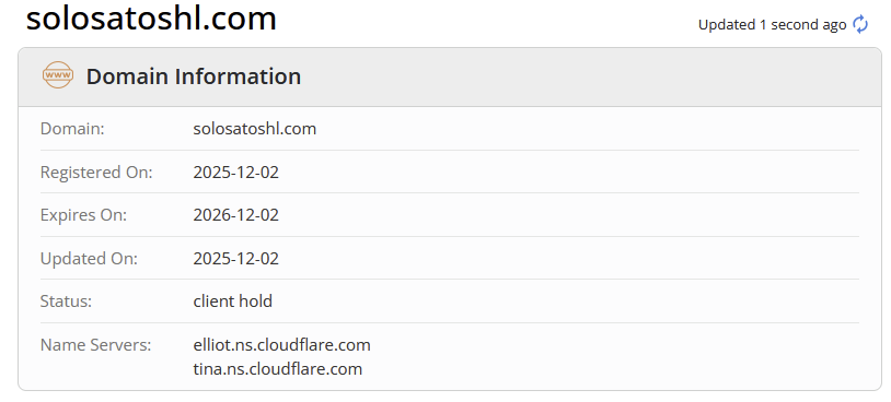 Update: The website that was spun up by the hackers to mimic our official website has been taken down as of last night.

Our official X page is still compromised by the hackers at this moment.

Please refrain from clicking any links or answering any DMs that from the SoloSatoshi