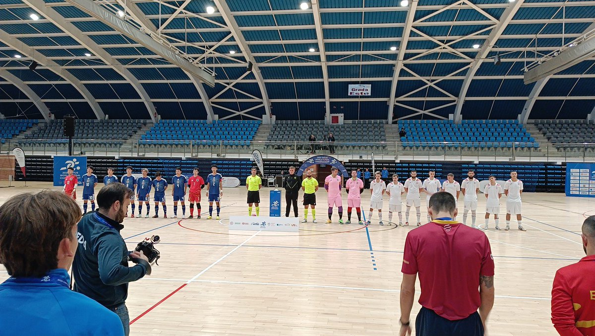 FdezMMiguel's tweet photo. Estamos en el estreno de España en el #VirtusFutsal2025, el primer Mundial Virtus que celebra España en 17 años, organizado por @feddi_org. Lo vivimos en @ElHuffPost con una cobertura especial estos días #PlayingWithoutLimits https://t.co/679ZqLJmIv