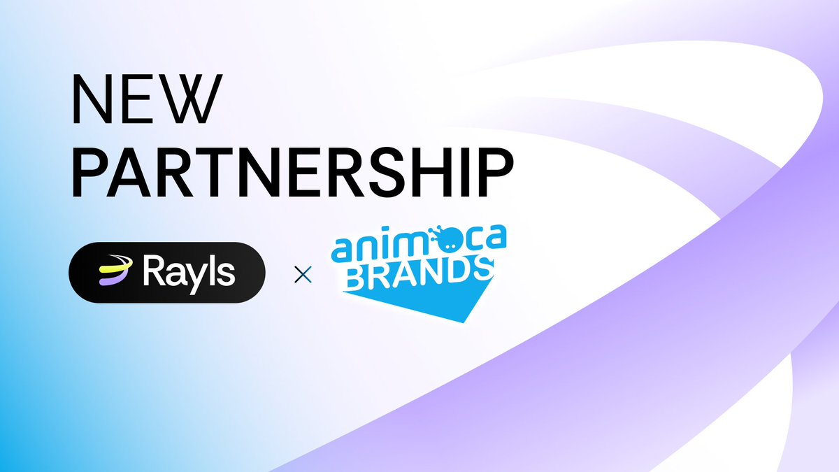 Animocabrands (<a href="/animocabrands/">Animoca Brands</a>)와 함께 토큰화된 실물자산(RWA)의 글로벌 확산을 앞당길 전략적 파트너십을 발표합니다.

Rayls의 기관급 정산·프라이버시 인프라에 Animoca Brands의 폭넓은 네트워크가 더해지면서, 고가치 RWA를 발굴하고 토큰화해 시장에 연결하는 흐름을 대규모로 만들어갈 수